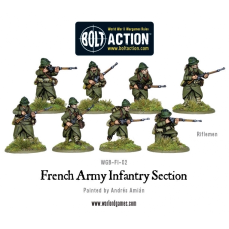 French Army: Infantry Section