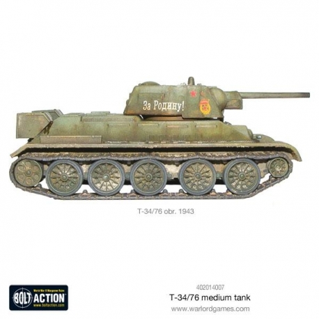 Soviet T34/76 Medium Tank