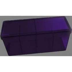 Caja 4 Espacios Acrilico Dragon Shield Violeta