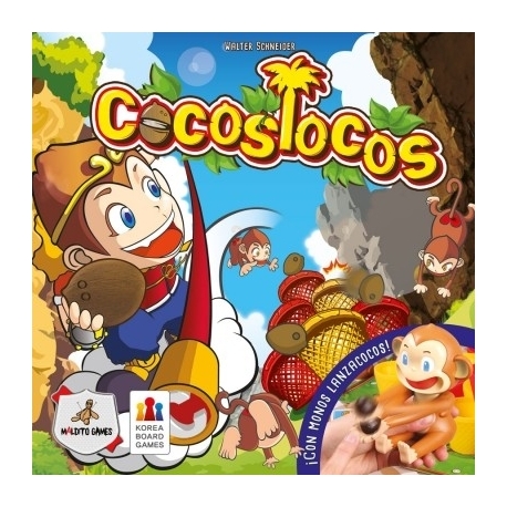 Juego de mesa Cocos Locos de la marca Maldito Games