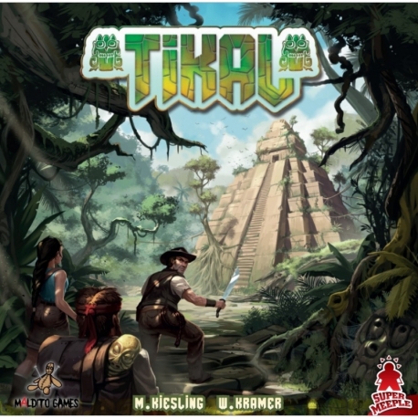 Juego de mesa de exploración Tikal de la marca Maldito Games