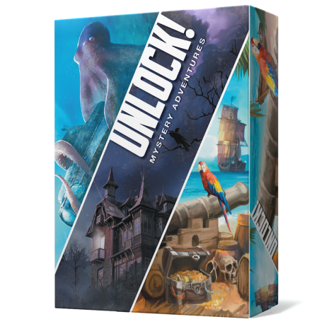 Unlock Mystery Adventures card game from Space Cowboys