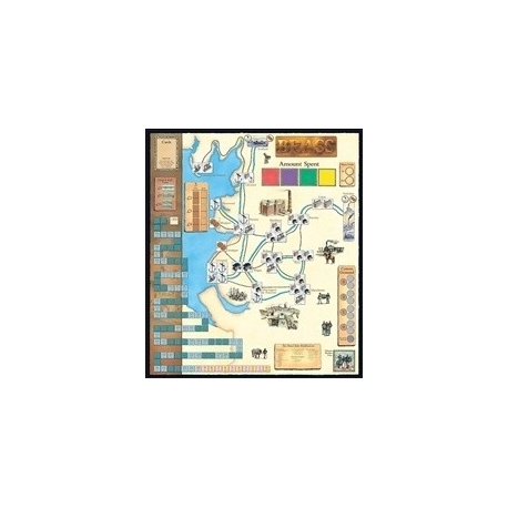 BRASS: 2 SIDED PLAYER BOARD (English)