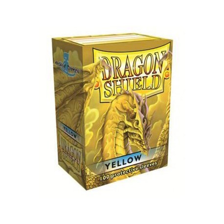 Funda Dragon Shield Amarillo (100)