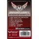 [7079] Premium Mini Chimera Game Sleeves 43 X 65 MM (50 Pack) (Dark Red)