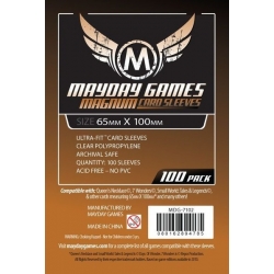 [7102] Magnum Copper Sleeve: 65 MM X 100 MM Card Sized -"7 Wonders"
