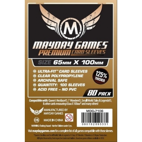 [7106] Premium Magnum Copper Sleeve (80/pk) 65 X 100 MM Sized -"7 Wonders"