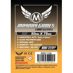 [7126] Custom Card Sleeves (Sails of Glory* Sized) (pack of 100) 50 X 75 MM