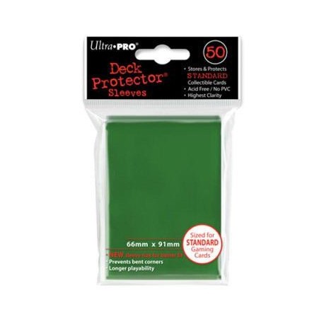 82671 - FUNDA ULTRA PRO SOLID VERDE (50 unid.)