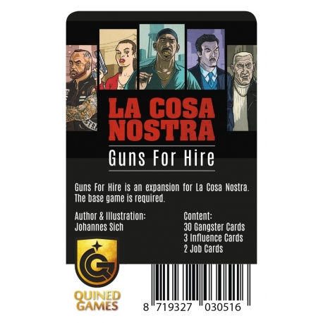 La Cosa Nostra: Guns for Hire (Inglés)