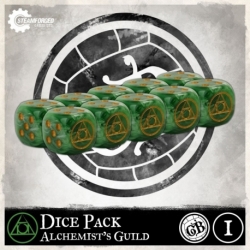 Guild Ball: Alchemist Dice x10 (English)