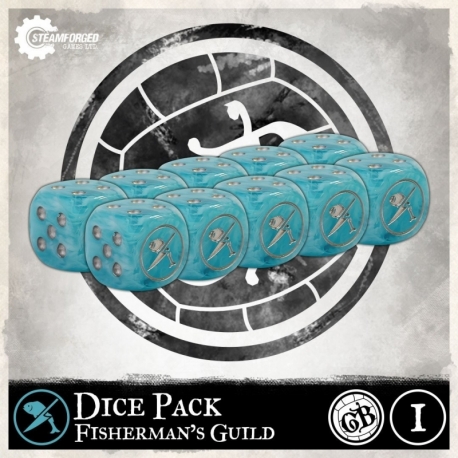 Guild Ball: Fisherman's Dice x10 (English)