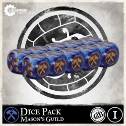 Guild Ball: Mason's Dice x10 (English)