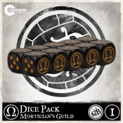 Guild Ball: Mortician's Dice x10 (English)