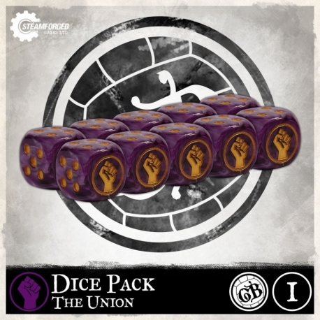 Guild Ball: Union Dice x10 (English)