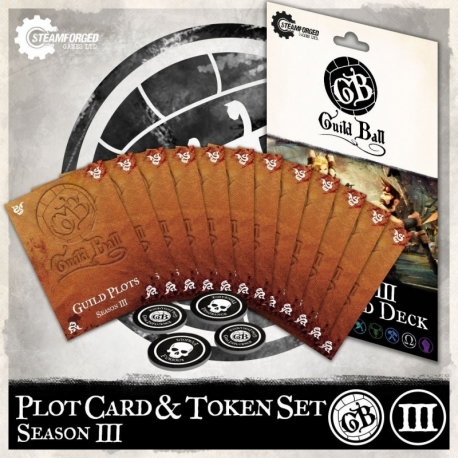 Guild Ball: Season 3 Plot Card Deck (English)