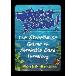 Throw Down! - Card Game: Blue (Inglés)