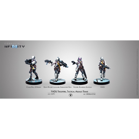 Aleph Yadu Troops Infinity from Corvus Belli reference 280864-0762