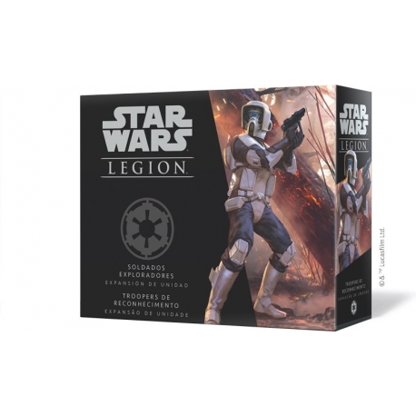STAR WARS LEGIÓN: SOLDADOS EXPLORADORES