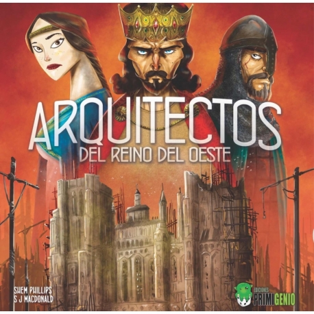 Board game Architects of the Western Kingdom (Spanish) of Ediciones Primigenio