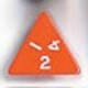 Bag of 25 Opaque 4-Sided Dice
