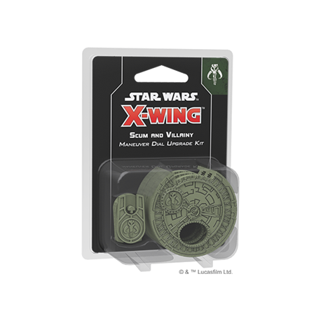 X-WING 2ª EDICIÓN. KIT DE MEJORA DE SELECTOR DE MANIOBRA PARA ESCORIA Y VILLANOS