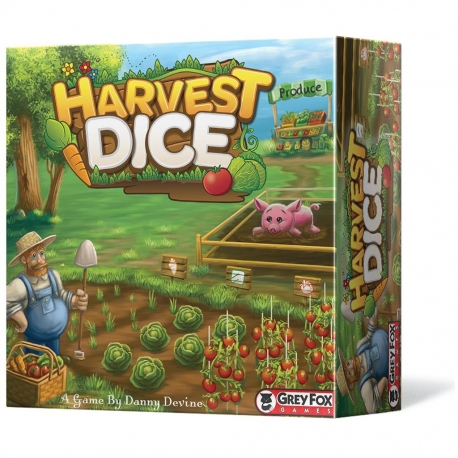 JUEGO DE MESA HARVEST DICE DE ASMODEE 3558380058519