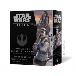 STAR WARS LEGIÓN: DOTACION DE CAÑON LASER 1-4 FD
