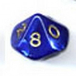 Bolsa 50 Dados 10 Caras Perla