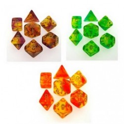Bolsa 25 Dados 12 Caras Gema Blitz