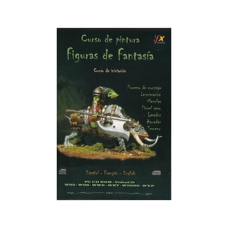 PAINTING COURSE - FANTASY FIGURES - BASIC LEVEL - CD