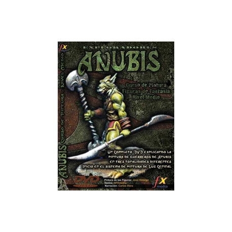 EXPLORADORES ANUBIS - CURSO PINTURA - NIVEL MEDIO - DVD