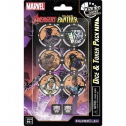 MARVEL HEROCLIX BLACK PANTHER & ILLUMINATI TOKENS
