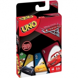 UNO THE CARD GAME CARS 3