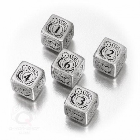 Qw Caja Dados D6 Steampunk (5)