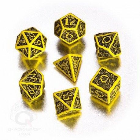 Qw Caja Dados Set Celtic Amarillo (7)