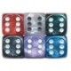1 DADO 6 CARAS PUNTOS PERLA 36 mm.