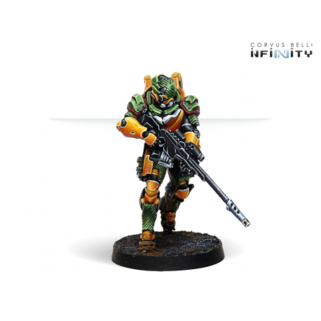 Yu Jing Hâidào Special Support Group (MULTI Sniper Rifle) Infinity from Corvus Belli reference 281306-0764