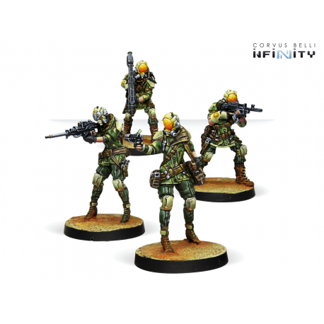 Brawlers, Mercenary Enforcers box NA2 Infinity from Corvus Belli reference 280736-0766