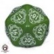 Qw Dado D20 Contador Verde