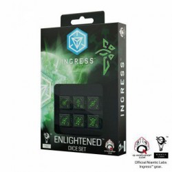 Qw Ingress 6D6 Dice Set: Enlightened (6)