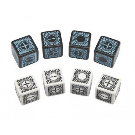 CYBER FUDGE 4 BLACK & BLUE + 4 RANDOM COLOR