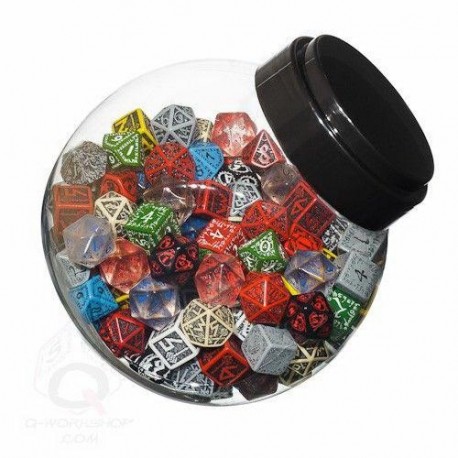 Qw Bote De Dados D6 D10 Y D20 (150)
