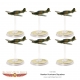EXPANSIÓN BLOOD RED SKIES HAWKER HURRICANE SQUADRON DE WARLORD GAMES