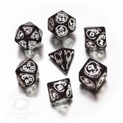 Qw Dados Set Dragones Negro (7)