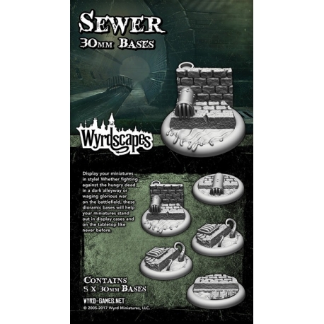 ACCESORIE SEWER 30MM FROM WYRD MALIFAUX REFERENCE WYRWS004