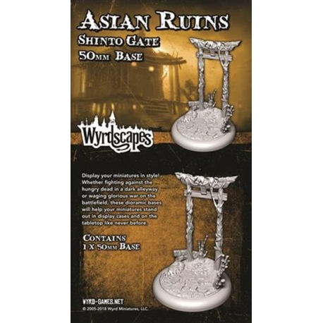 ACCESORIE ASIAN RUINS 50MM WYRDSCAPES FROM WYRD MALIFAUX REFERENCE WYRWS012