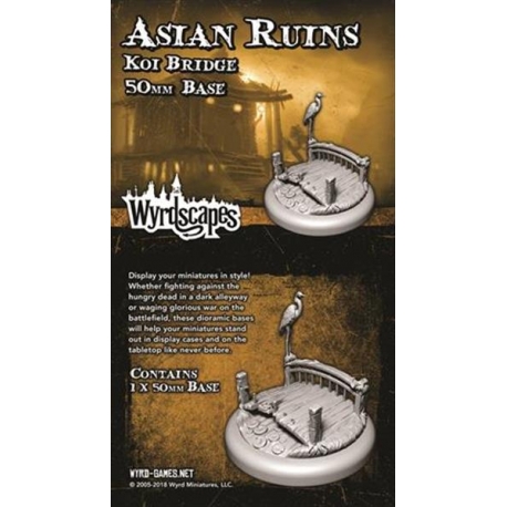 ACCESORIE ASIAN RUINS 50MM BRIDGE FROM WYRD MALIFAUX REFERENCE WYRWS014