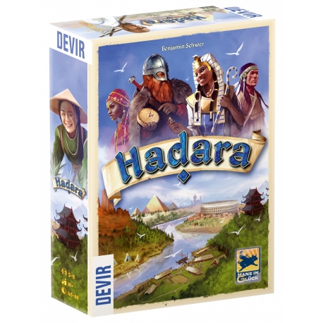 Juego de mesa Hadara de Devir y Hans Im Glück