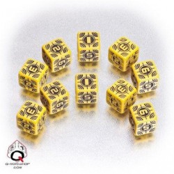 Qw Dados D6 Sniper Amarillo (10)